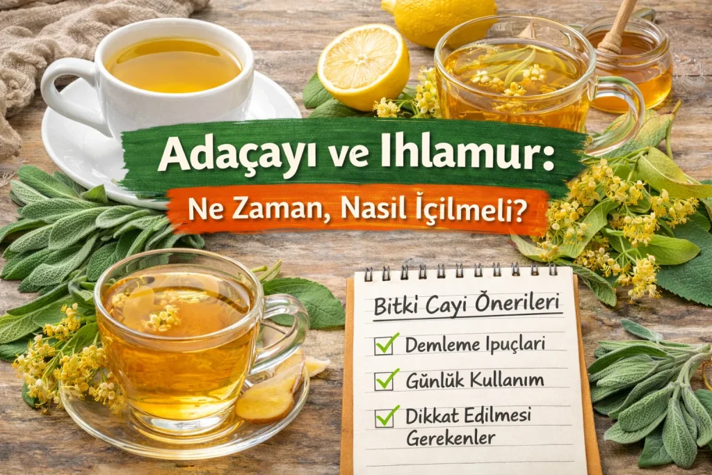 adaçayı ve ıhlamur faydaları